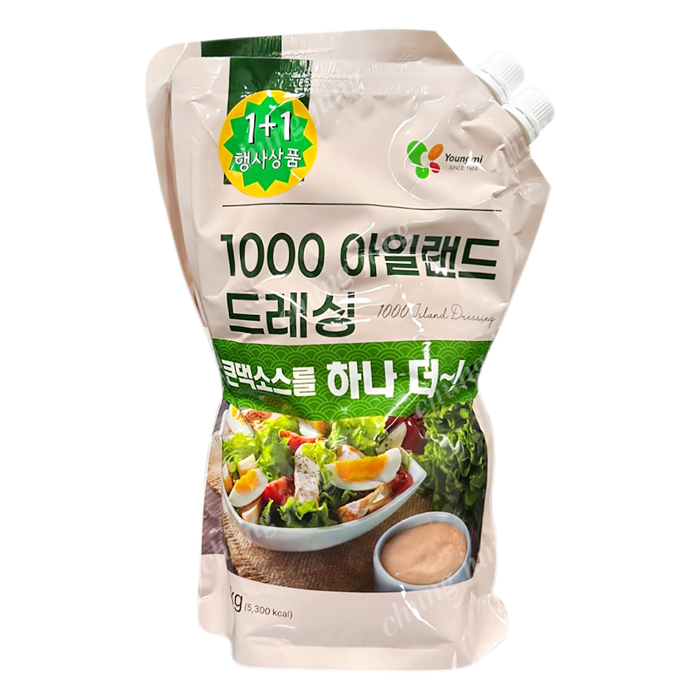 소스(1000아일랜드,큰댁,2kg+2kg)