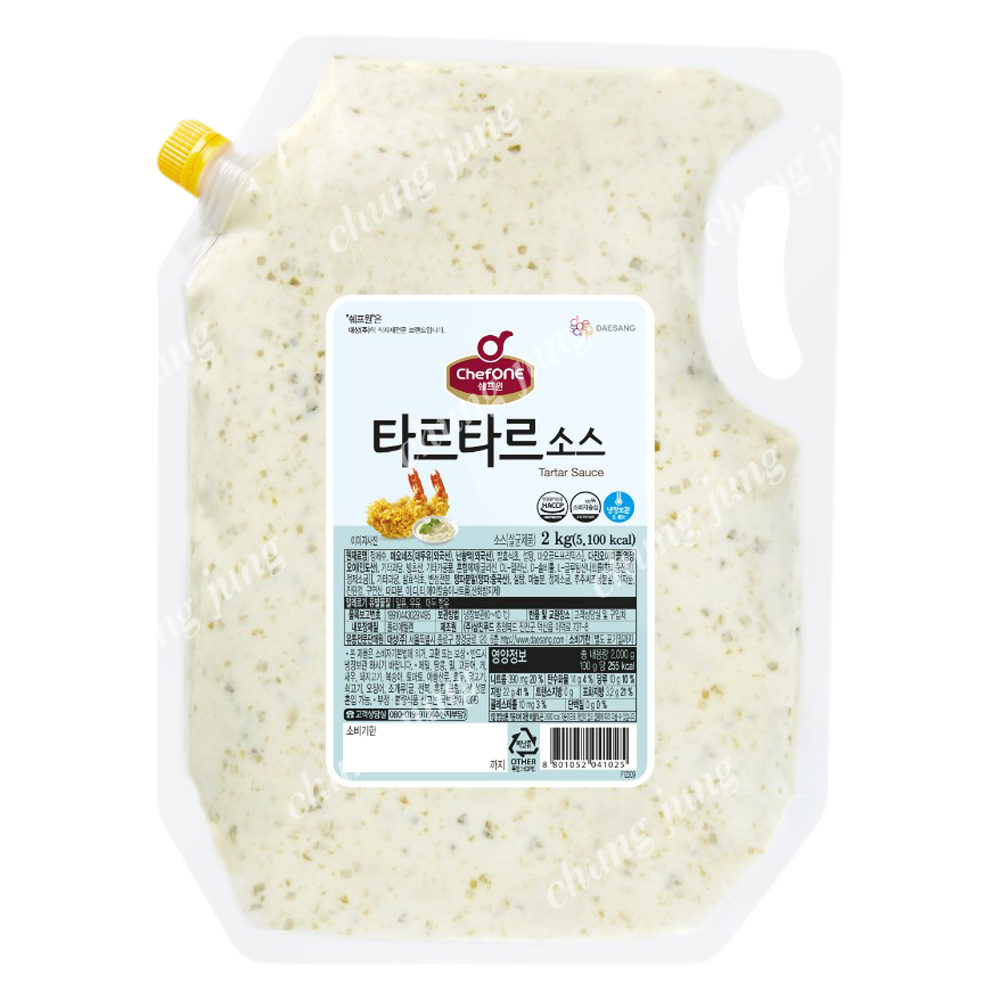 소스(타르타르,쉐프원,2kg)