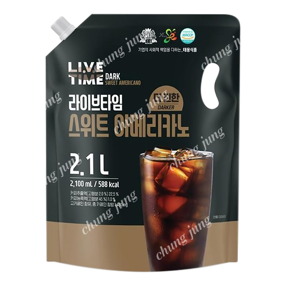 음료(라이브타임(아메리카노더진한스위트),2.1L)