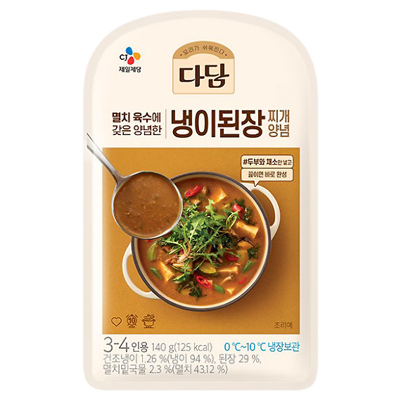 D/양념장(다담냉이된장찌개양념,CJ,140g)