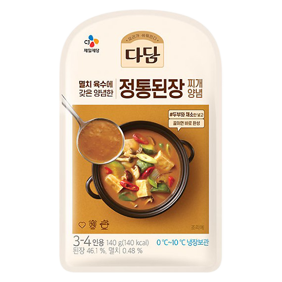 D/양념장(다담정통된장찌개,CJ,140g)