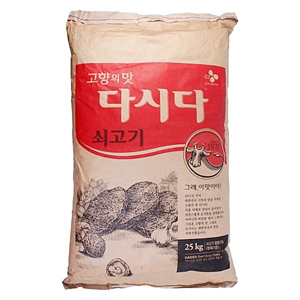다시다(쇠고기,백설(FW),25kg)
