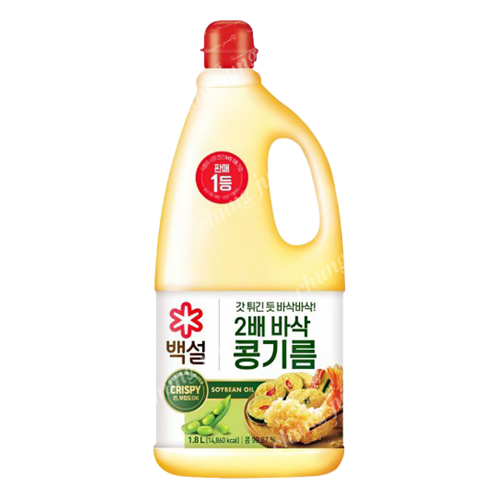 식용유(2배바삭,백설,1.8L)