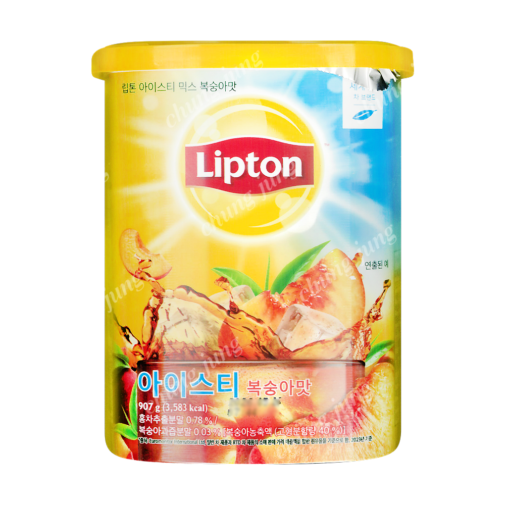아이스티(복숭아,립톤,907g)