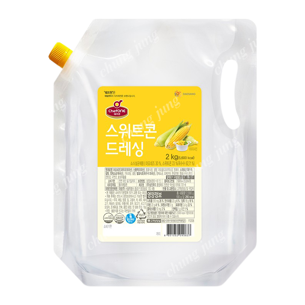 드레싱(스위트콘,쉐프원,2kg)