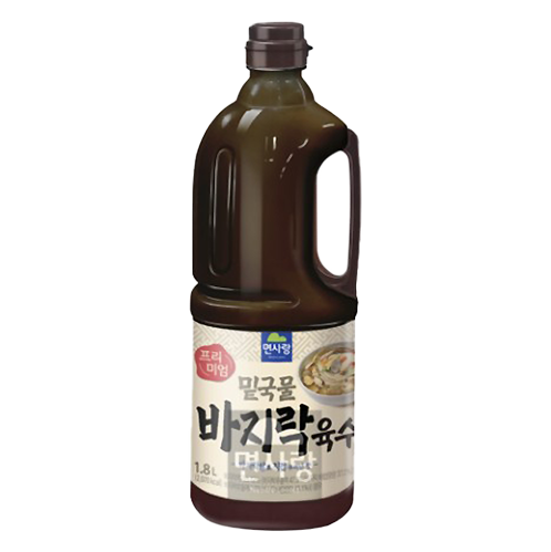 육수(바지락밑국물,면사랑,1.8L)