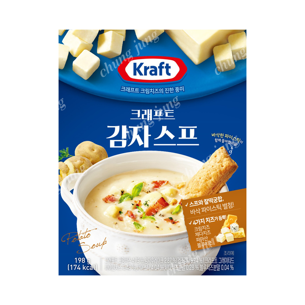 스프(감자,크래프트,198g)