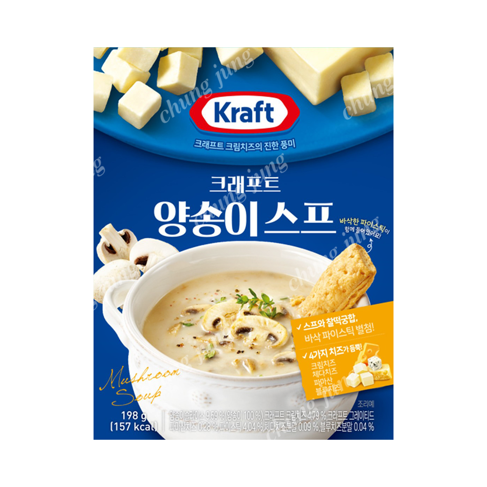 스프(양송이크림,크래프트,198g)