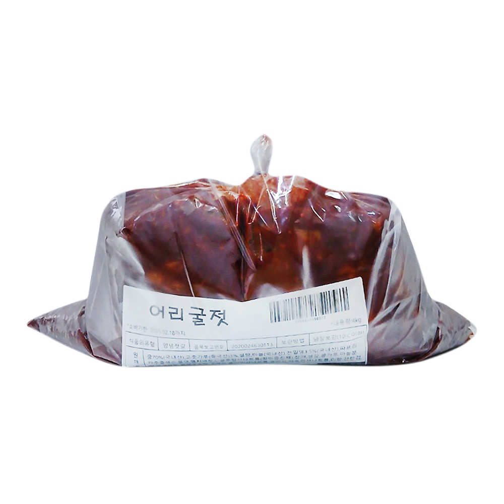 SM/어리굴젓(낙랑,4kg,국내산)