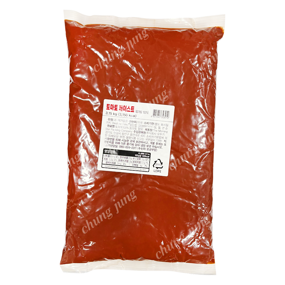 토마토(페이스트(파우치),오뚜기,3.15kg)