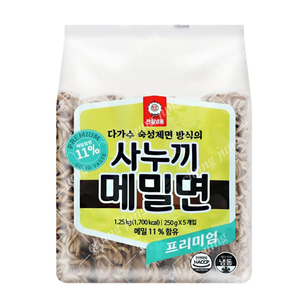 메밀면(사누끼(프리미엄),천일,250g*5입)