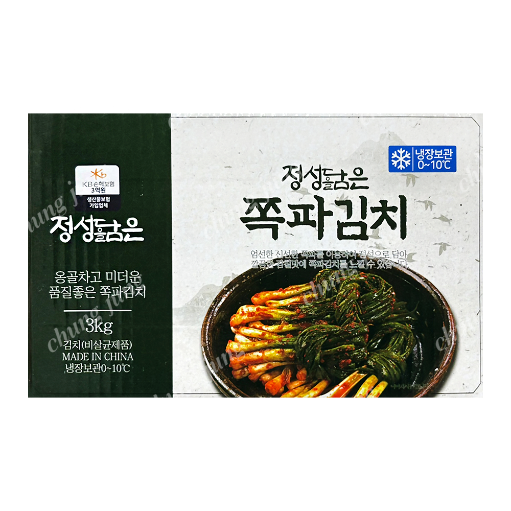 김치(쪽파,고향,3kg,중국산)