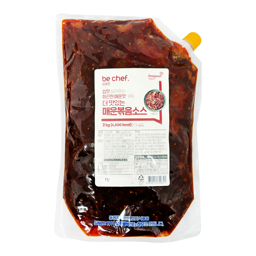 소스(매운볶음,비셰프,2kg)
