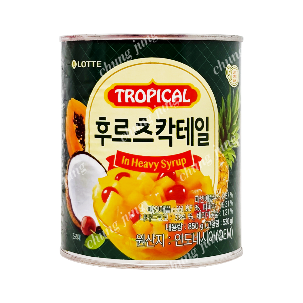 후르츠칵테일(롯데,850g)