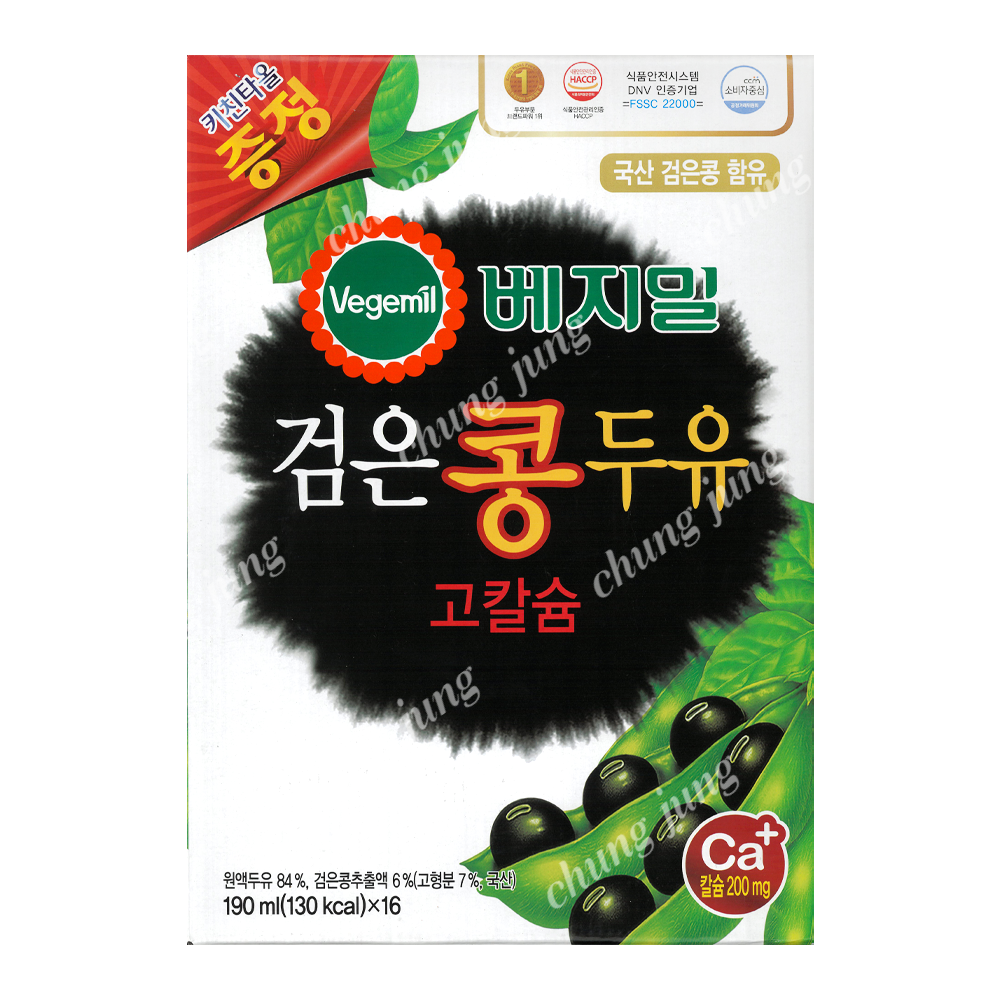 두유(검은콩두유고칼슘,베지밀,190ml*16입)