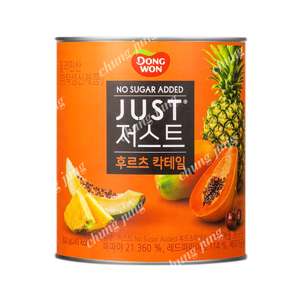 후르츠칵테일(저스트,동원,822g)