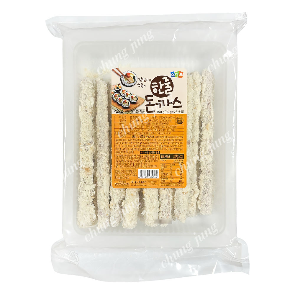 돈까스(한줄,소디프,750g)