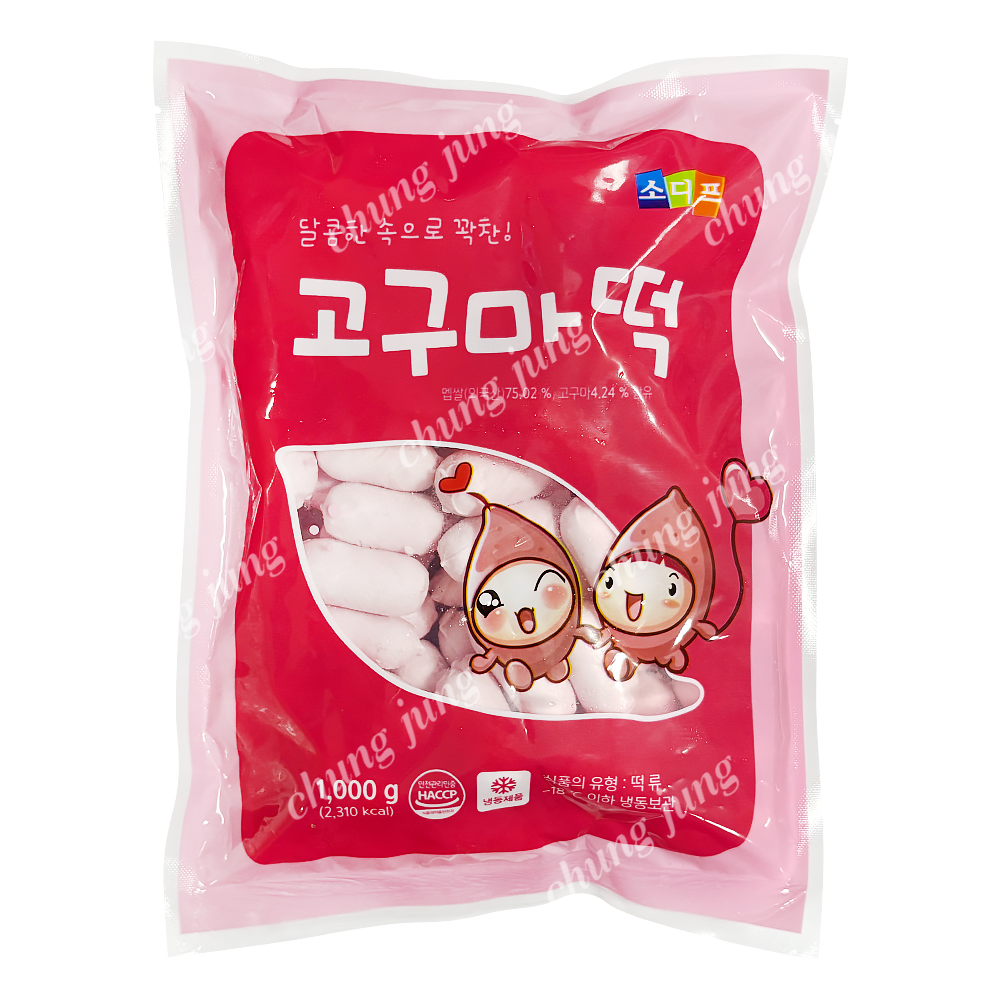 냉동떡(고구마,소디프,1kg)