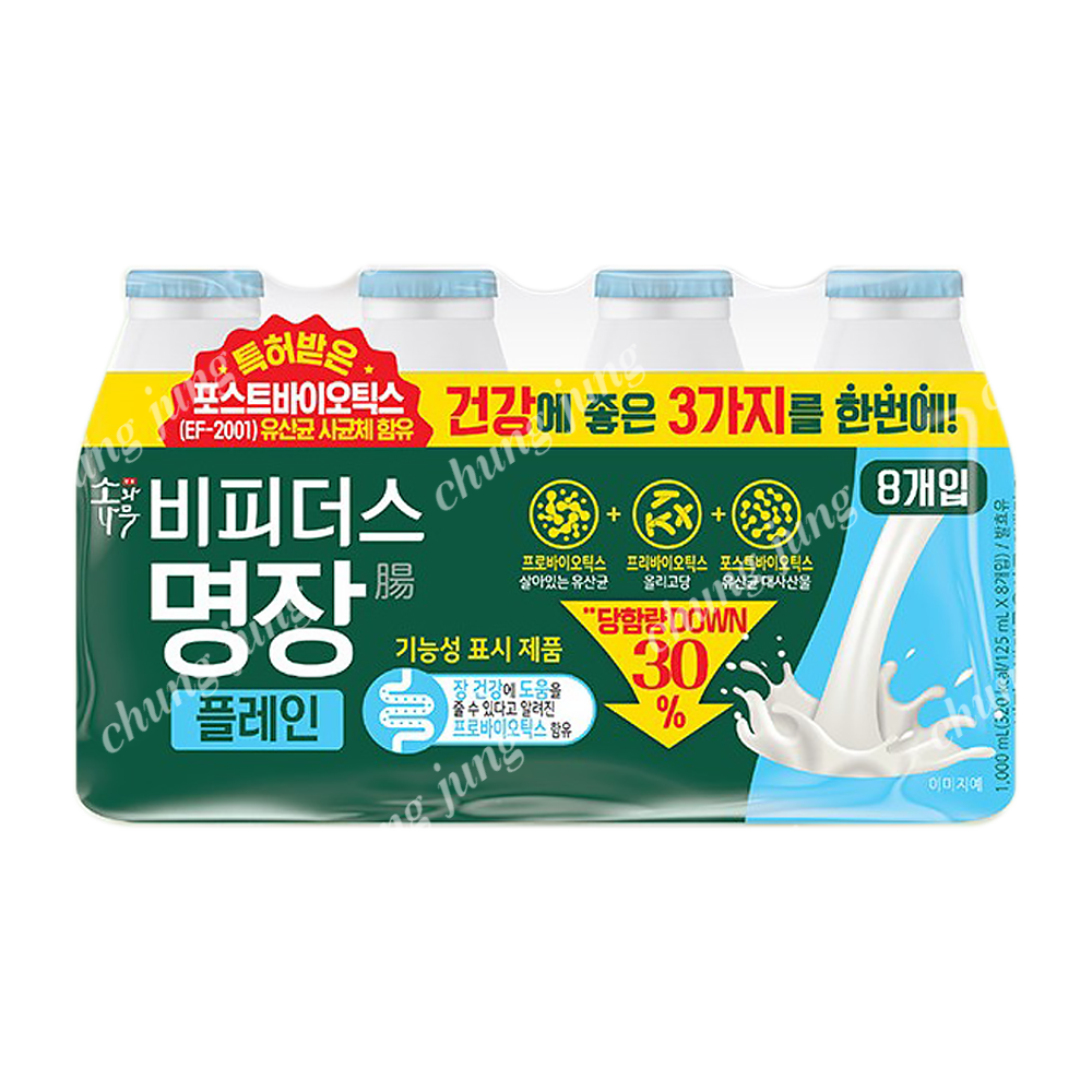 비피더스(플레인,소와나무,125ml*8입)