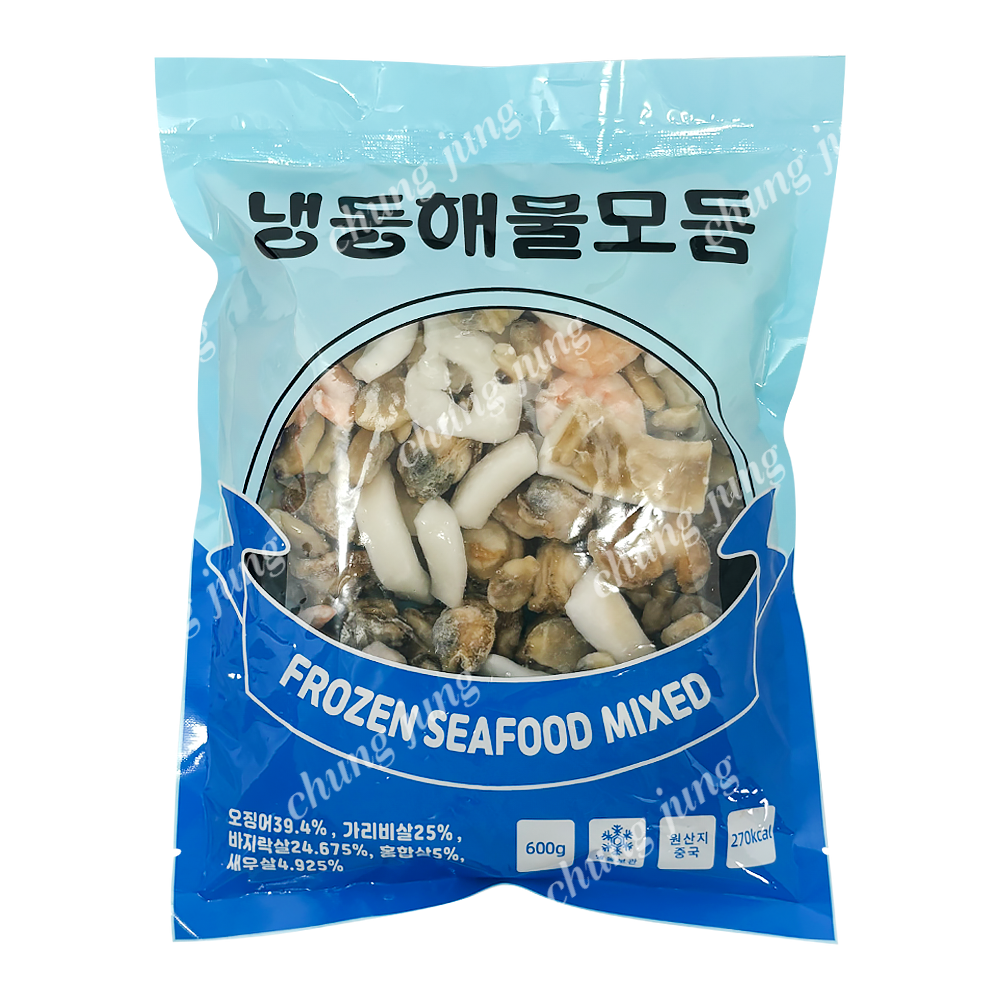 수/모듬해물(냉동,600g)