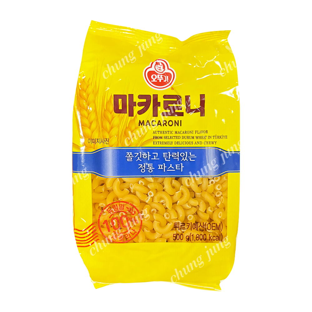 파스타(마카로니,오뚜기,500g,튀르키예)