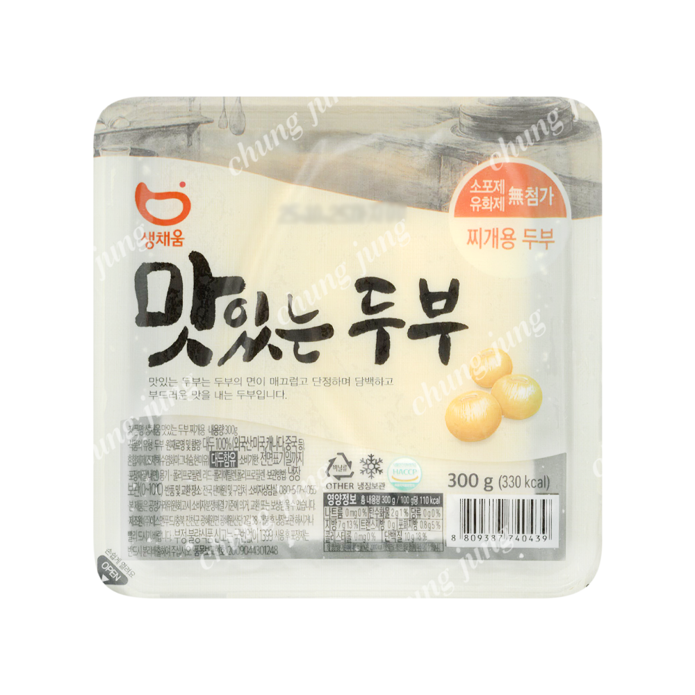 두부(맛있는(찌개용),생채움,300g)