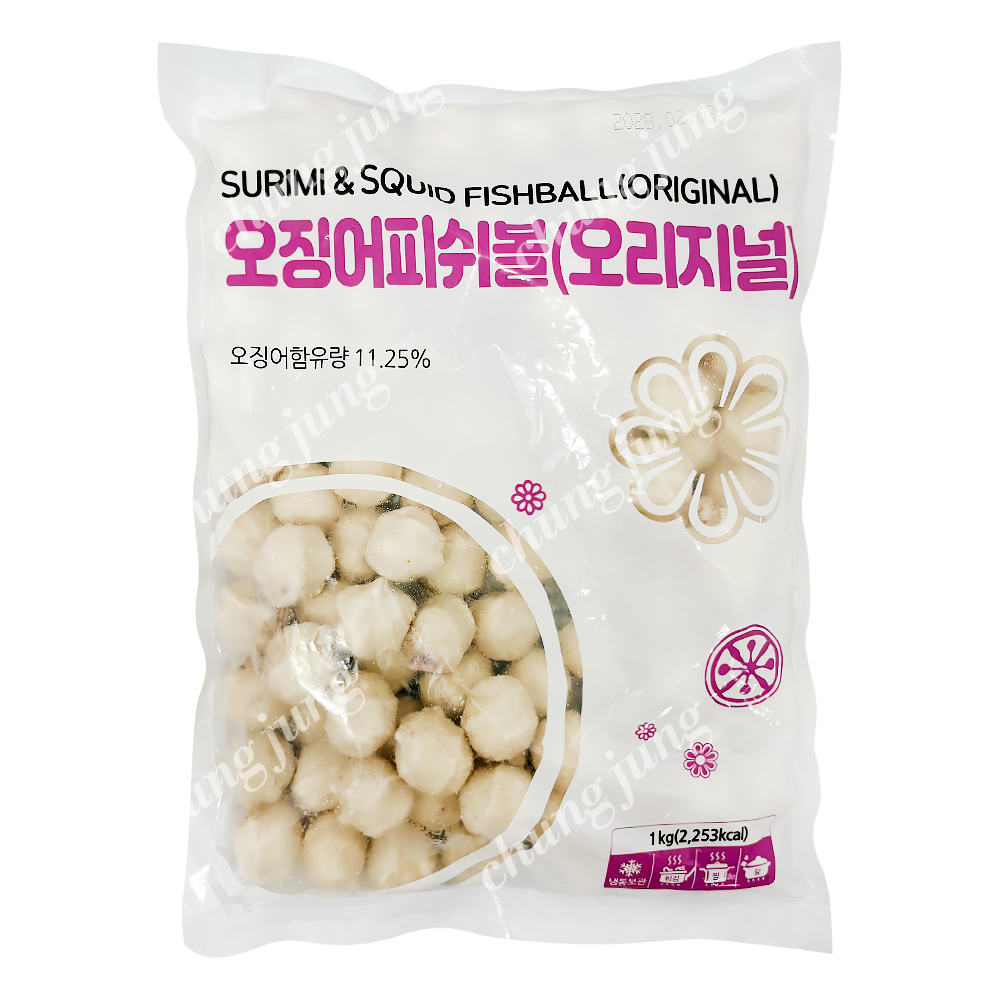피쉬볼(오징어(오리지널),랜시,1kg)