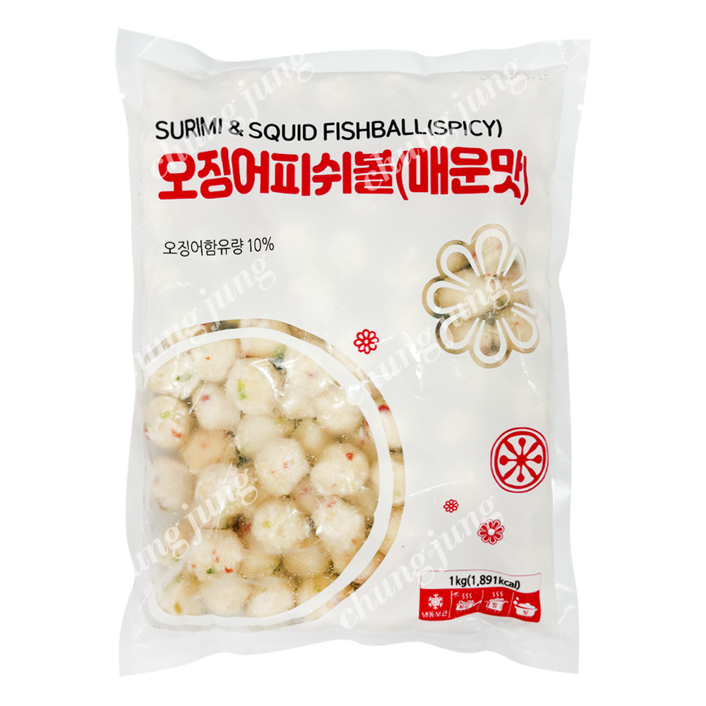 피쉬볼(오징어(매운맛),랜시,1kg)