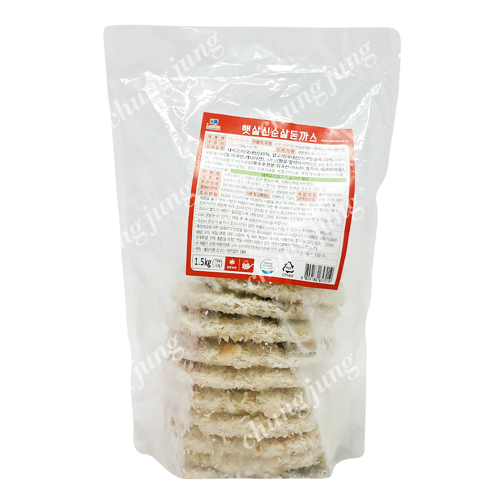 돈까스(순살,햇살,랜시,1.5kg)