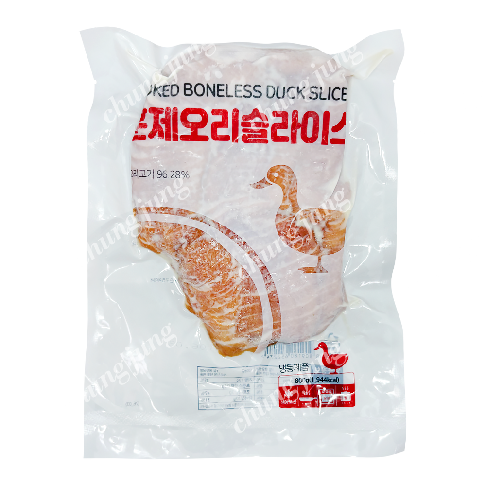 훈제오리(슬,랜시,800g)