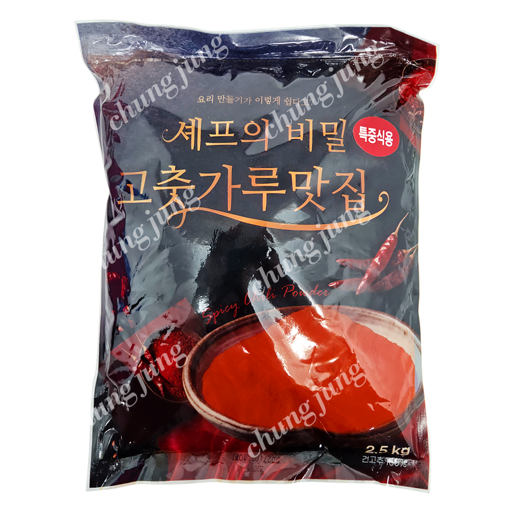 고춧가루(중식용,셰프의비밀,2.5kg)