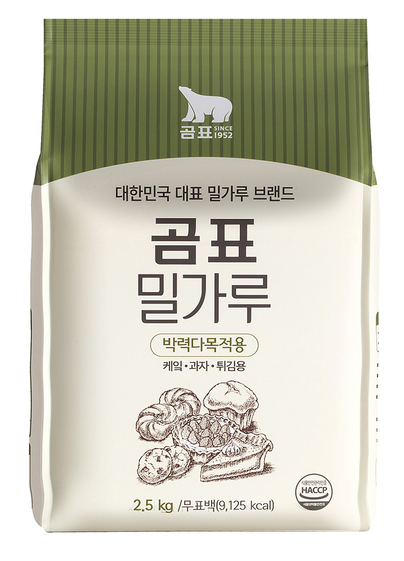 밀가루(박력,곰표,2.5kg)