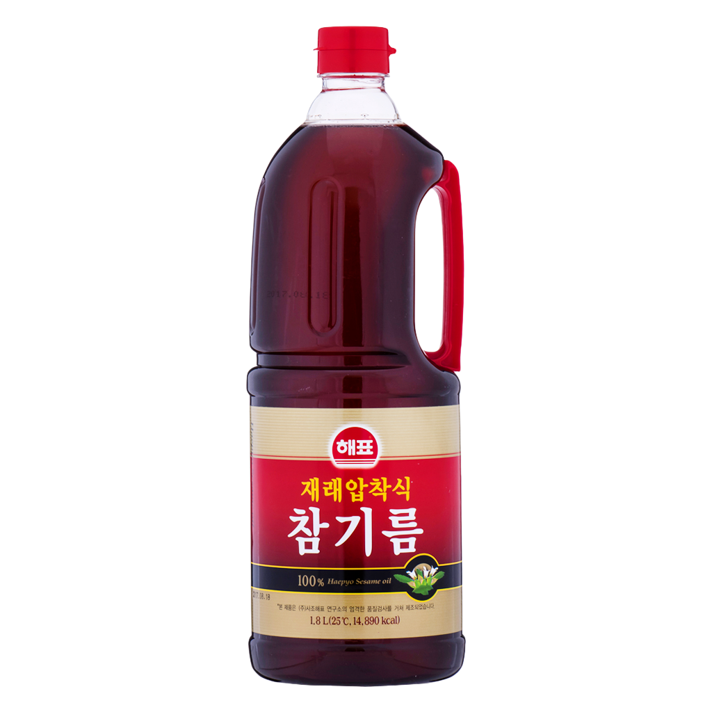 참기름(재래압착식,해표,1.8L)