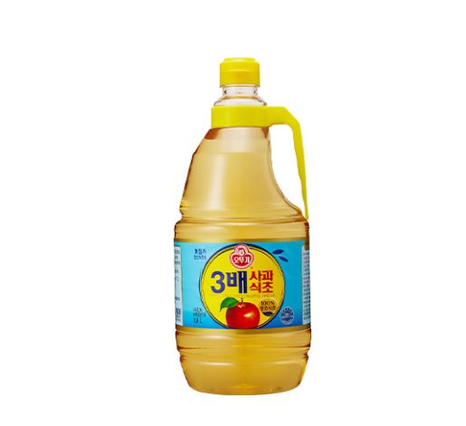 식초(3배사과,오뚜기,1.8L)