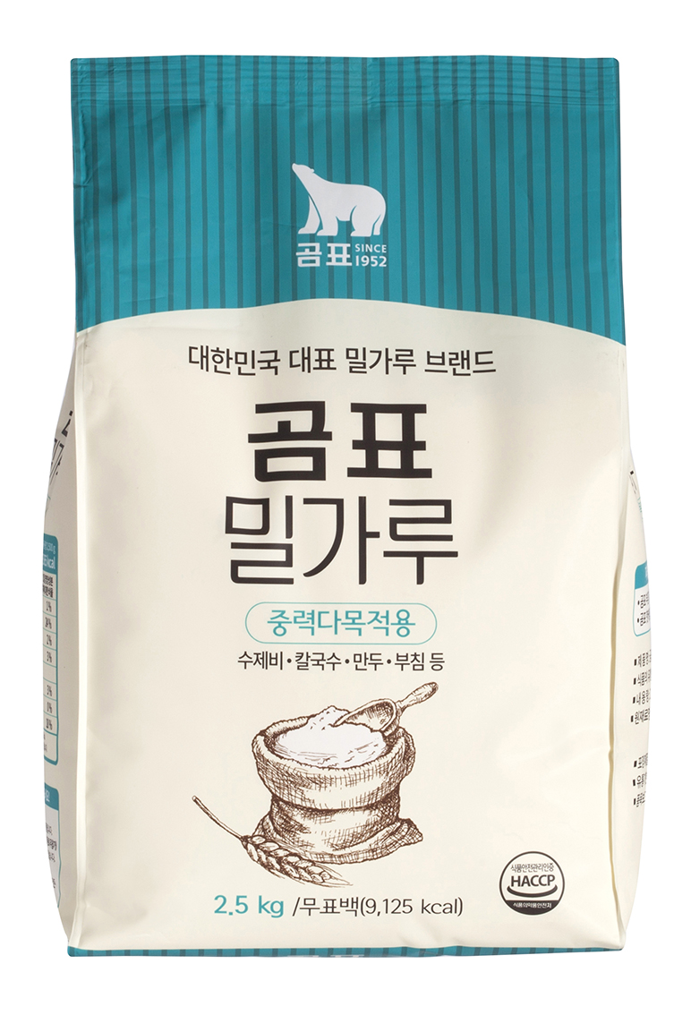 밀가루(중력,곰표,2.5kg)