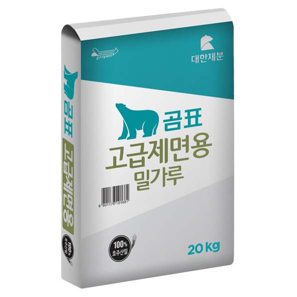 밀가루(고급제면용,곰표,20kg)