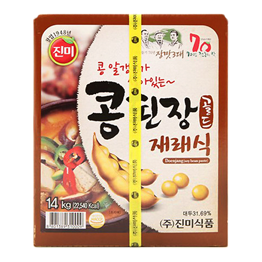 된장(재래,콩골드,진미,14kg)