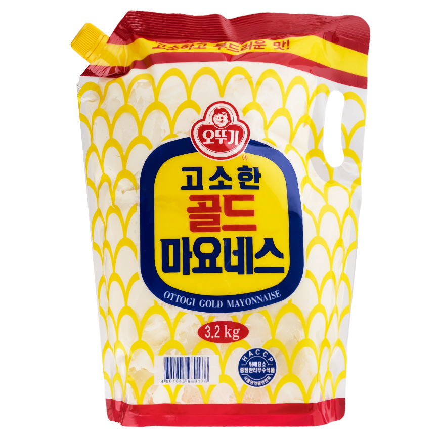 마요네즈(골드,스파우트팩,오뚜기,3.2kg)