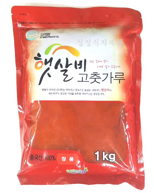 고춧가루(장용,햇살비,1kg,중국산)