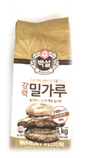 밀가루(강력1등,백설,1kg)