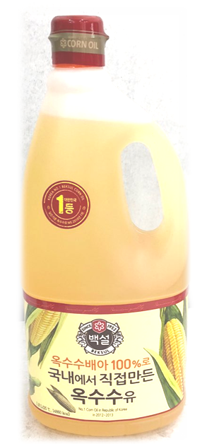 식용유(옥수수유,백설,1.8L)