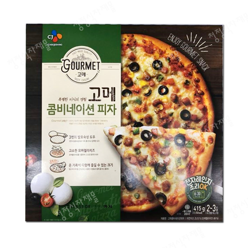 D/피자(고메콤비네이션피자,CJ,415g)