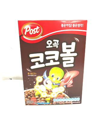 시리얼(오곡코코볼,포스트,300g)