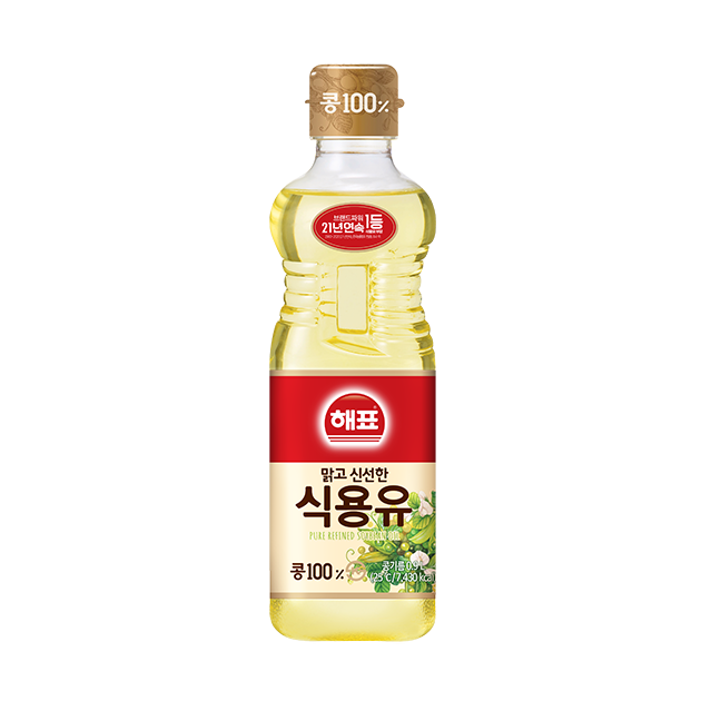 식용유(콩기름,해표,900ml)