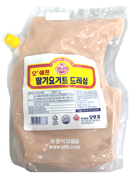 드레싱(딸기요거트,오뚜기,2kg)