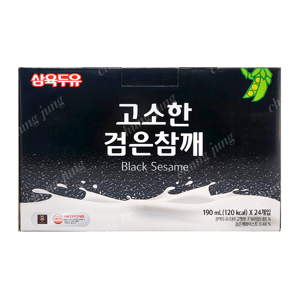 두유(고소한검은참깨,삼육,190ml*24입)