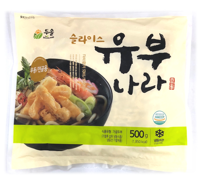 유부(두솔,유부나라,슬라이스,500g)
