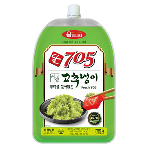 와사비(냉동,움트리 고추냉이(705),700g)