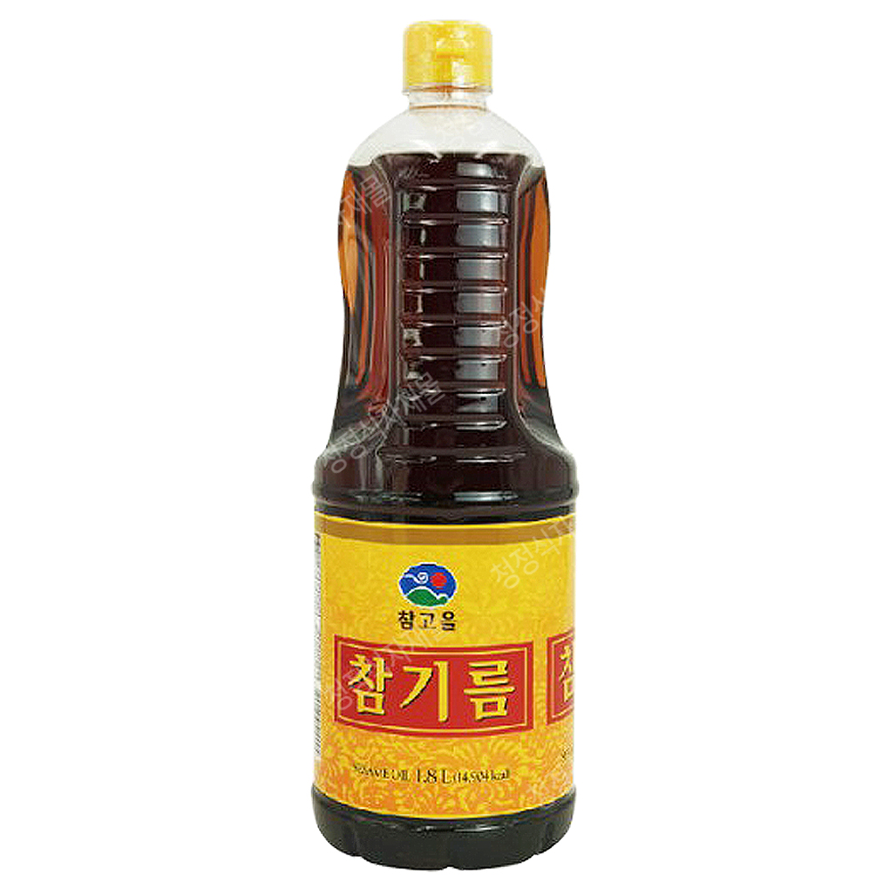 참기름(수입100%,참고을,1.8L)