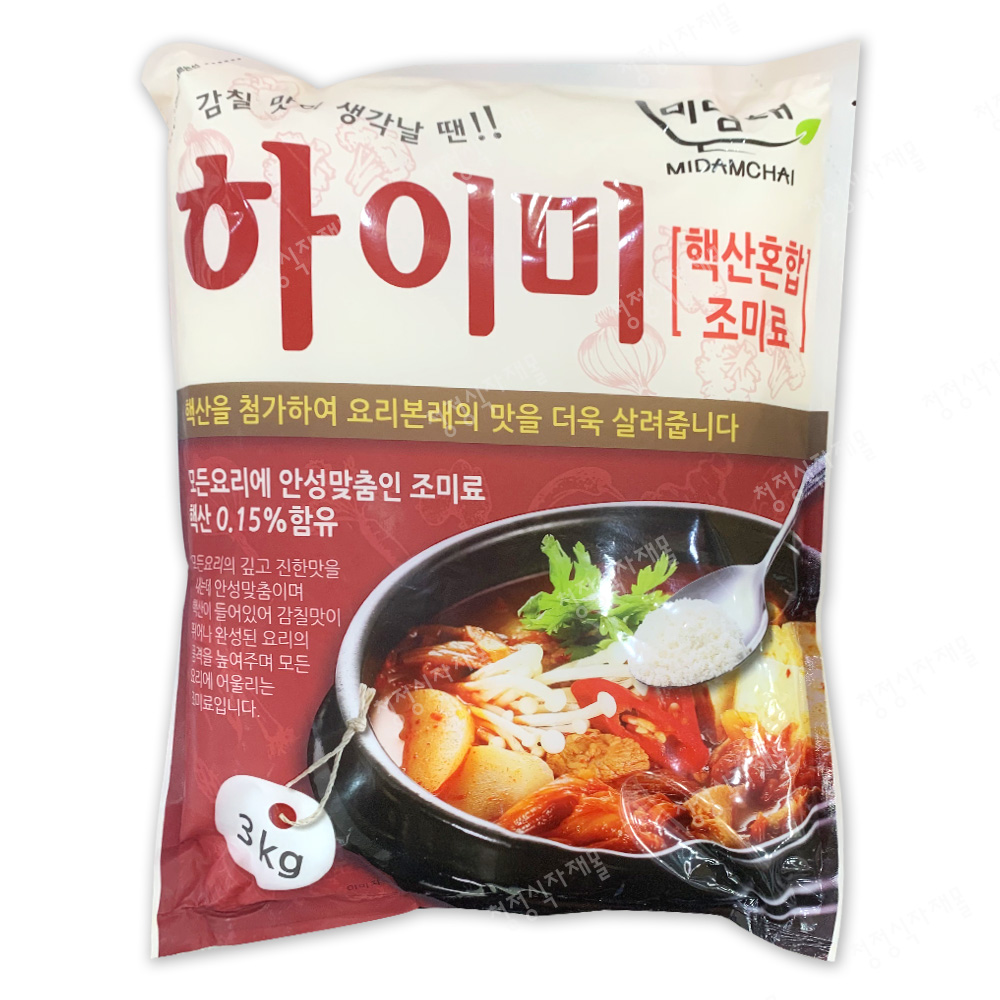 PDN/미담채하이미조미료3kg